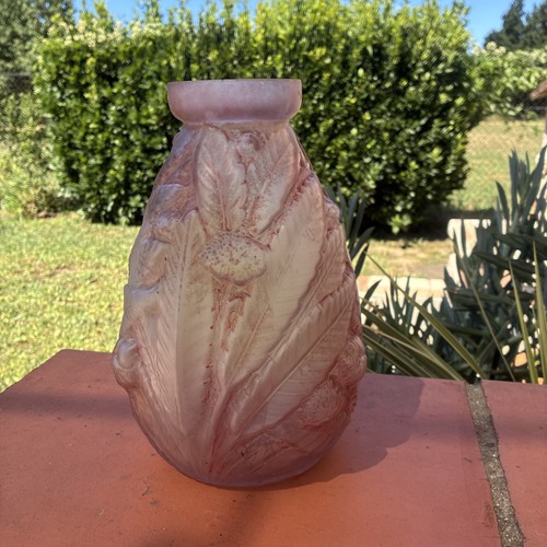 Grand vase art déco verre - grand,