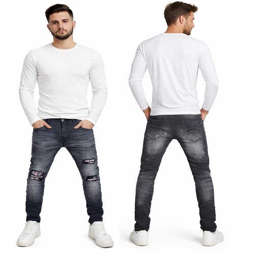 Jeans homme denim pantalons - jeans,