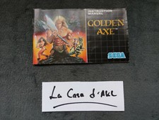 Notice seule pour Sega