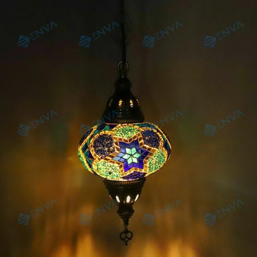 Lustre suspendu verre - lustre,