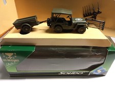 Solido, 1/43, Jeep + Remorque