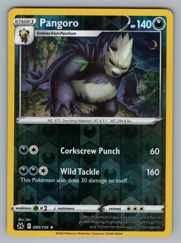 Pangoro 080 159 pokemon - pangoro, 080/159