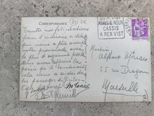 CARTE POSTALE OBLITÉRATION