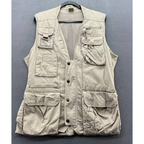 Vtg kodak vest mens - mens, khaki