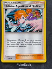 Carte Pokemon MAÎTRISE AQUATIQUE D'ONDINE 63/68 Holo REVERSE SL11.5 FR NEUF