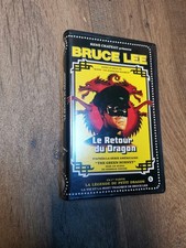 Bruce Lee - Rare K7 VHS Le retour du dragon -  Edition 1982 René Chateau - TBE