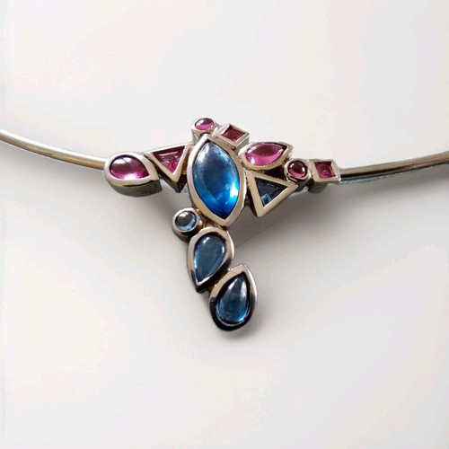 Collier jonc ras cou - collier,