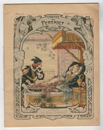 Cahier ecolier ancien - d,