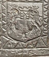 Fer forgé à gaufres - moule gaufrier - gaufrettes bricelets - 1757 - Castillon