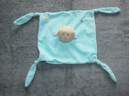 Carre blanc doudou - carre, mouton