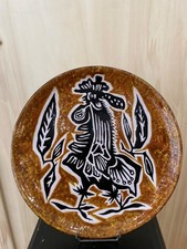 Jean Lurçat - Plat Céramique émaillée - 1950