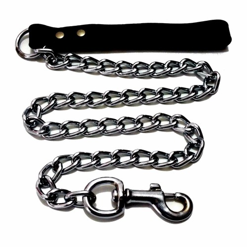 Laisse pour chien chromée - pour,