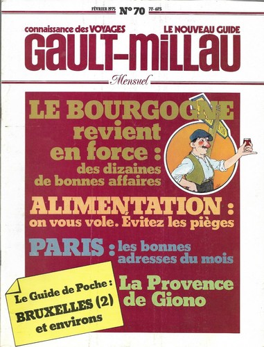 Gault millau 1975 - millau,
