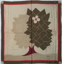 -Superbe Foulard GRÈS 100%