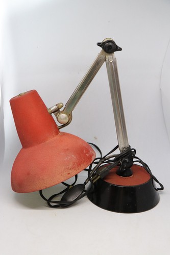 Lampe articulée rouge - lampe,