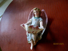 benitier ancien en biscuit