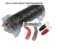 Condensateur Crunch CR1000CAP Powercap 1 Farad 20 mm² cuivre matériau de...