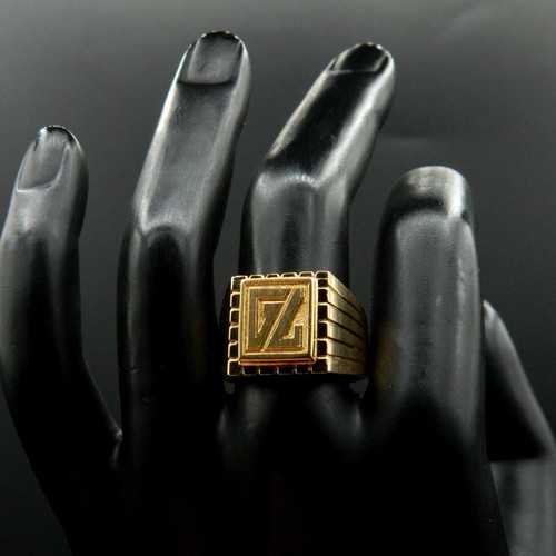 O974 bague chevalière homme - o974,