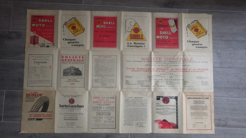Carte routière ancienne - routiÈre,