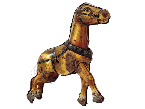 Cheval attelage tôle - d’attelage,