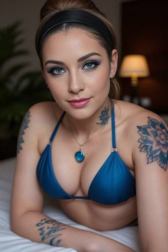 Photographie blue tatoo 13 - photographie,, "blue