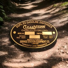 Clear Vision Vintage pompe à