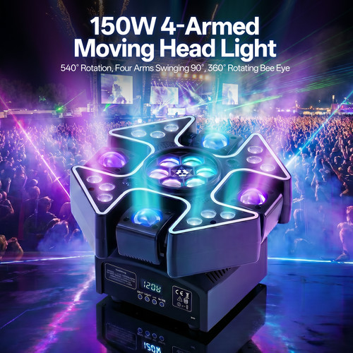 150w arm moving - 150w, 4-arm
