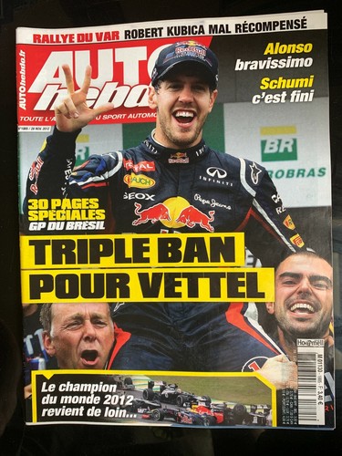 Auto hebdo 2012 - hebdo, 28/11/2012;