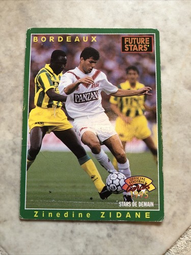 Carte 1995 zinedine - carte, zidane