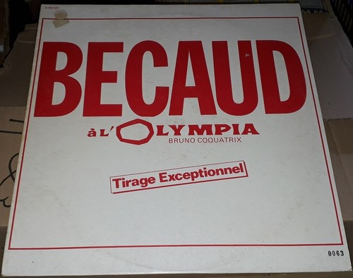 Gilbert becaud olympia - gilbert, 33