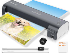 Plastifieuse A3 Kit 5 en 1 Anti-Bourrage NTC Rapide Pour Photos & Documents