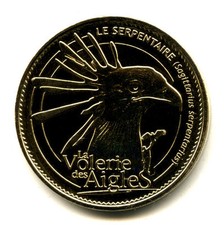 67 KINTZHEIM Volerie des aigles 4, Le serpentaire, 2015, Monnaie de Paris