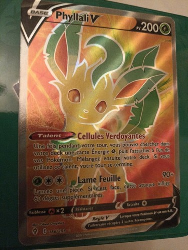 Carte pokémon phyllali 200 - carte,