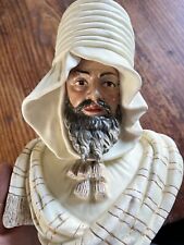 Buste & Statue Faïence Peinte