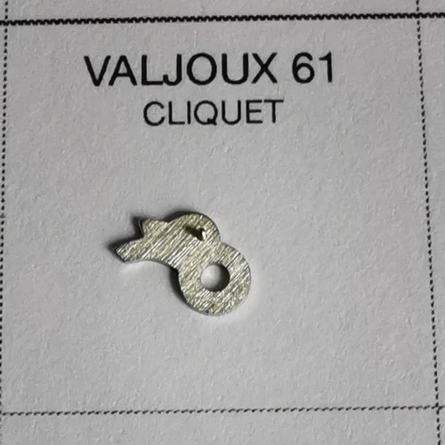 Valjoux cliquet nos - 61-,