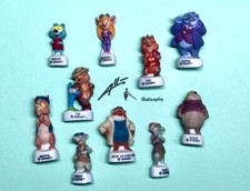 Série de Fève TIC ET TAC Mat  Complète 10 Fèves