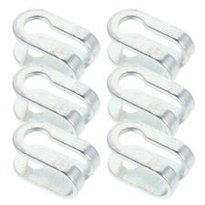  Lot de 6 serre-câbles en U pour gym - Pièces de rechange pour équipement de