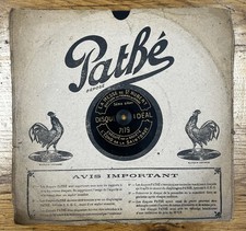 Disques pathe centre - disques,