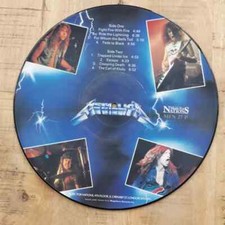 Metallica Picture Disc Ride