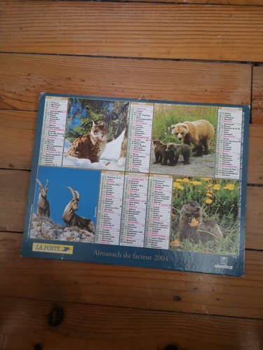 Calendrier almanach des postes - calendrier,
