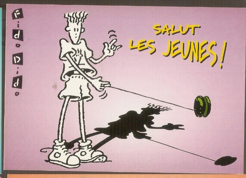 Fido dido carte postale - dido,