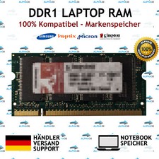Ram Ddr Laptop 512 Mo 1 2 Go Sodimm Pc-2100S Pc-2700S 266 333 400 Mhz Mémoire