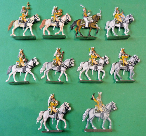 Plats étain zinnfiguren - plats,