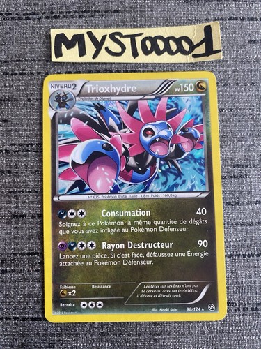 Carte pokemon trioxhydre - pokemon,