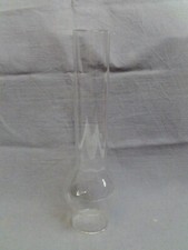 verre de lampe à pétrole neuf base Ø 53 mm genre Matador  15 "' (réf CY82)