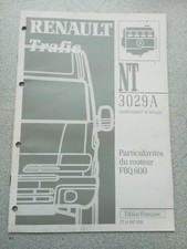 Rta Revue Manuel Technique Réparati Renault Trafic NT3029A Moteur F8Q 7711197058