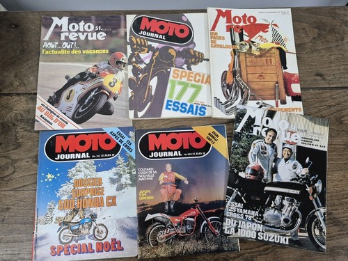 Lot ancien magazine moto - ancien,