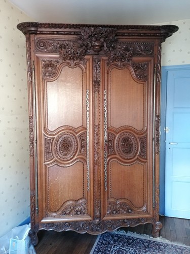 Armoire ancienne bois - armoire,
