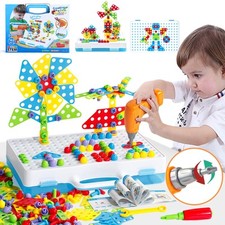 Jouet Enfant 3 Ans Mosaique Enfant Jeux 3 4 5 Ans Etabli Bricolage Puzzle 3D ...