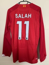 Maillot Salah 11 Liverpool 2019-2020 jersey New Balance taille S camiseta shirt